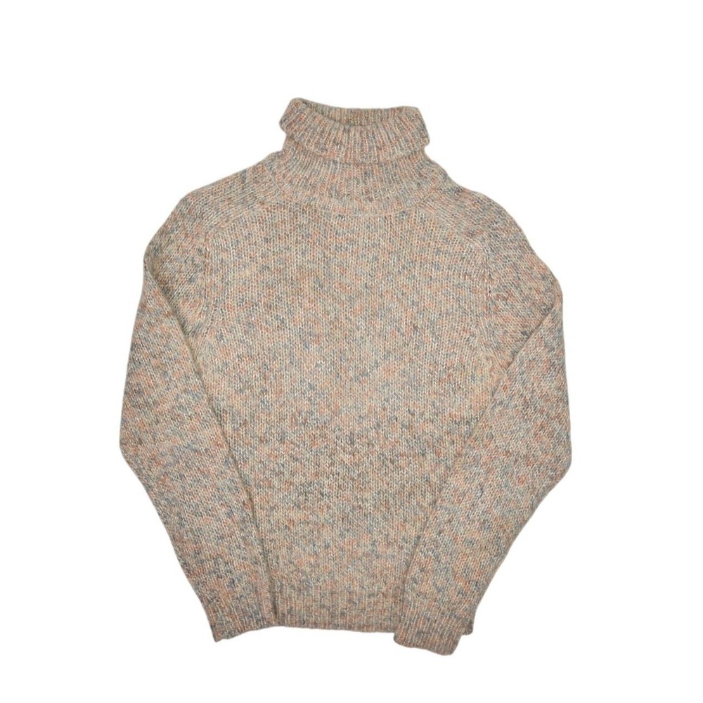 Vintage Alpenblick Sweater Womens 38 Small Wool Blend Turtleneck Raglan